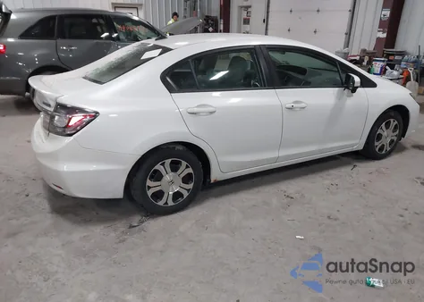 2014 Honda Civic Hybrid from USA, damaged, VIN 19XFB4F27EE200778